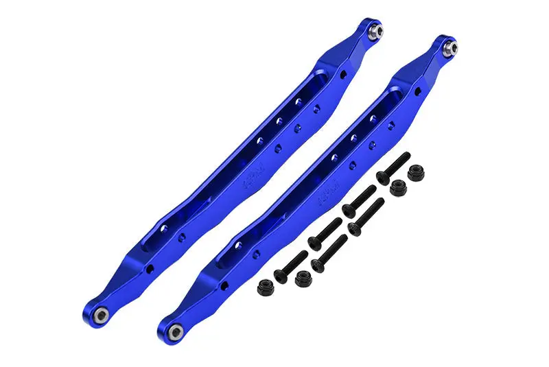 Aluminum 7075 Alloy Rear Lower Trailing Arms For Axial 1/10 Rbx10 Ryft 4Wd Rock Bouncer Axi03005 Axi03005 Upgrades - Blue 1