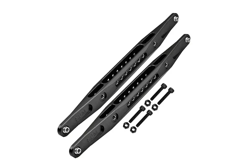 Aluminum 7075 Alloy Rear Lower Trailing Arms For Losi 1/6 4Wd Super Baja Rey 2.0 Los05021 Upgrades - Black 1