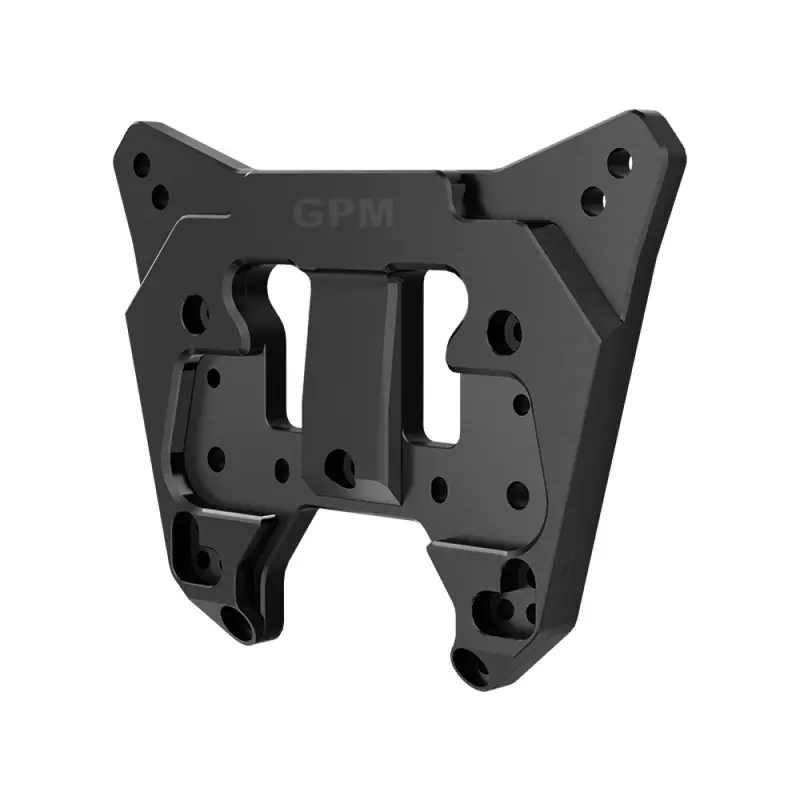 Aluminum 7075 Alloy Rear Shock Tower For Arrma 1:8 Kraton 6S Exb V6 / Kraton 6S Exb V2 / Kraton 6S V6 / Notorious 6S V6 Speed Truck Upgrades - Black 1