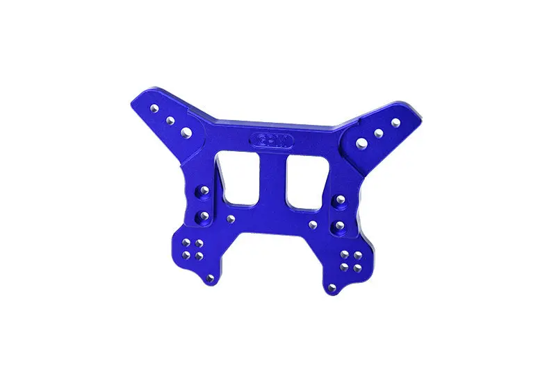 Aluminum 7075 Alloy Rear Shock Tower For Arrma 1:8 Typhon 6S Blx 4Wd Brushless Buggy-Ara106046 / Typhon 6S V5 4Wd Blx Buggy-Ara8606v5 Upgrade Parts - Blue 1