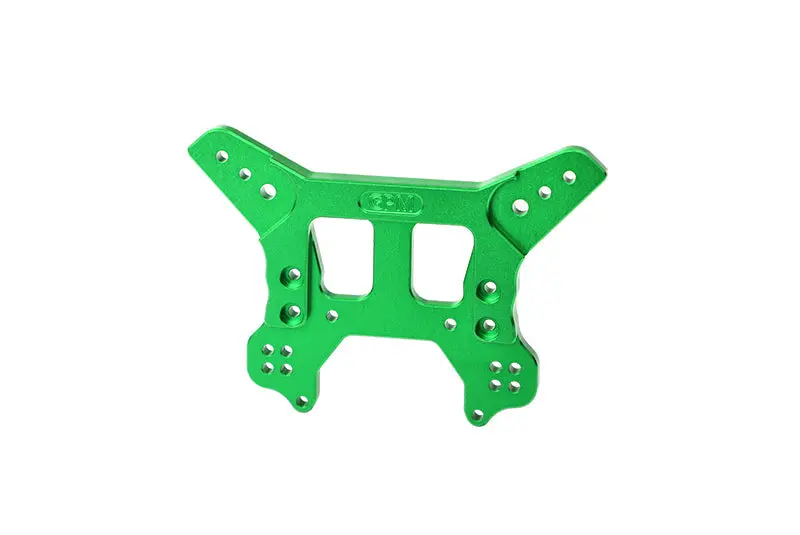 Aluminum 7075 Alloy Rear Shock Tower For Arrma 1:8 Typhon 6S Blx 4Wd Brushless Buggy-Ara106046 / Typhon 6S V5 4Wd Blx Buggy-Ara8606v5 Upgrade Parts - Green 1