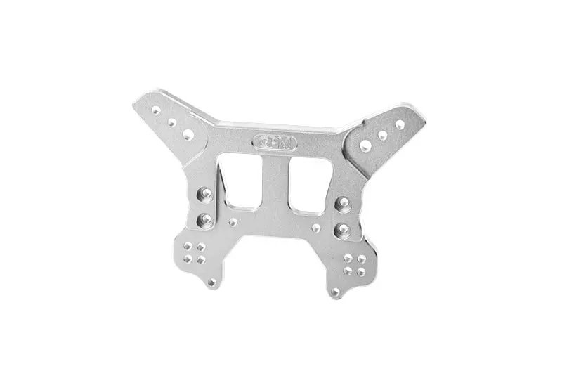 Aluminum 7075 Alloy Rear Shock Tower For Arrma 1:8 Typhon 6S Blx 4Wd Brushless Buggy-Ara106046 / Typhon 6S V5 4Wd Blx Buggy-Ara8606v5 Upgrade Parts - Silver 1