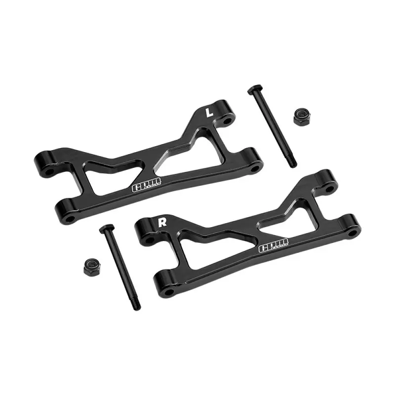 Aluminum 7075 Alloy Rear Upper Suspension Arms For Traxxas 1/16 Mini Xrt Vxl-3S 108076-1 Monster Truck Upgrades - Black 1