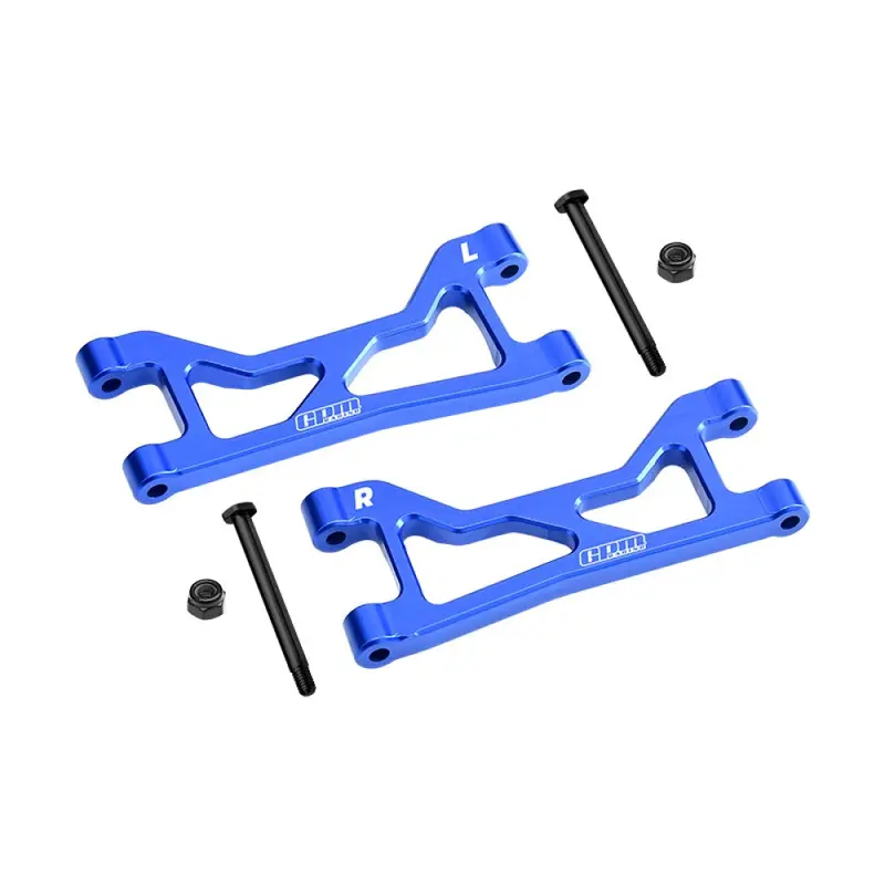 Aluminum 7075 Alloy Rear Upper Suspension Arms For Traxxas 1/16 Mini Xrt Vxl-3S 108076-1 Monster Truck Upgrades - Blue 1