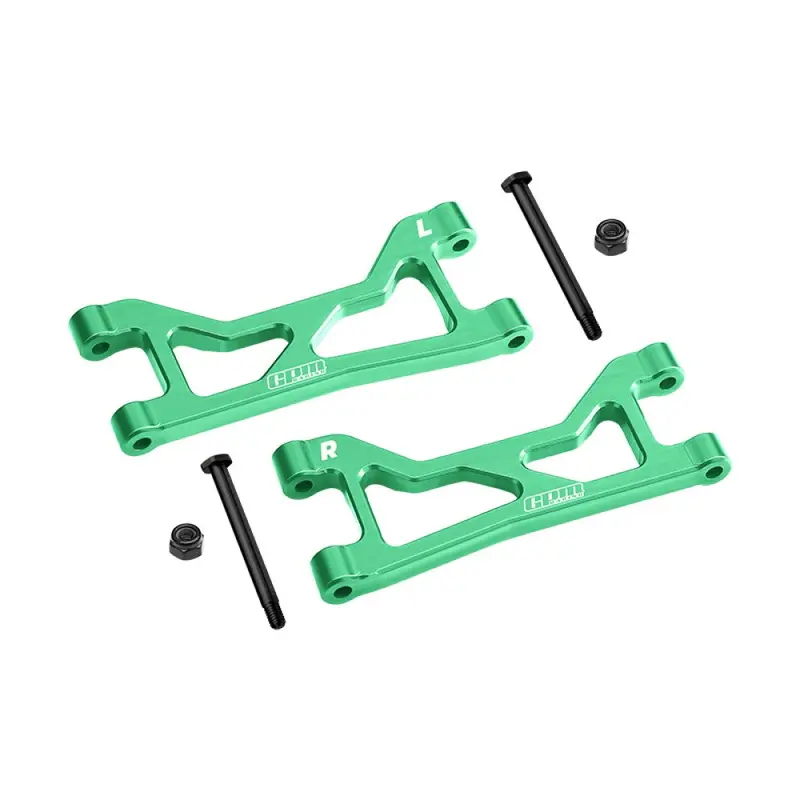 Aluminum 7075 Alloy Rear Upper Suspension Arms For Traxxas 1/16 Mini Xrt Vxl-3S 108076-1 Monster Truck Upgrades - Green 1