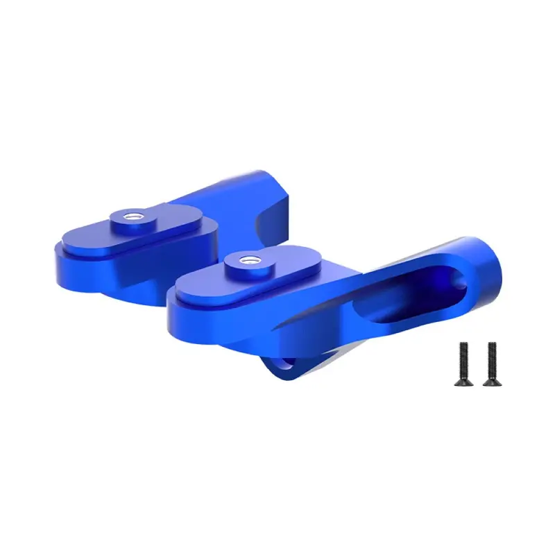 Aluminum 7075 Alloy Rear Wing Mount For Losi 1:24 Micro-B 2Wd Buggy Rtr-Los00007 / 1:28 Micro-T 2S 2Wd Rtr Stadium Truck-Los-1392 Upgrades - Blue 1