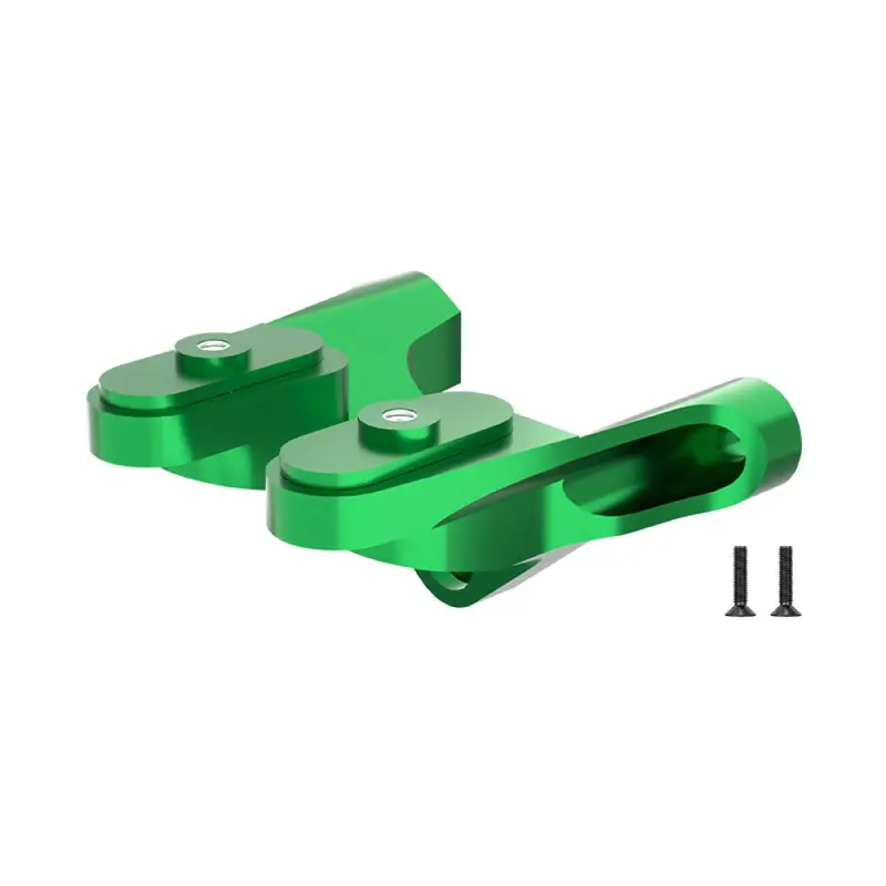Aluminum 7075 Alloy Rear Wing Mount For Losi 1:24 Micro-B 2Wd Buggy Rtr-Los00007 / 1:28 Micro-T 2S 2Wd Rtr Stadium Truck-Los-1392 Upgrades - Green 1