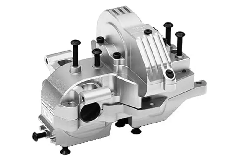 Aluminum 7075 Alloy Redesign Rear Bulkhead For Traxxas 1:8 Maxx Slash 6S-102076-4/1:10 Maxx Monster Truck-89076-4 / Maxx With Widemaxx Monster Truck-89086-4 Upgrades - Silver 1