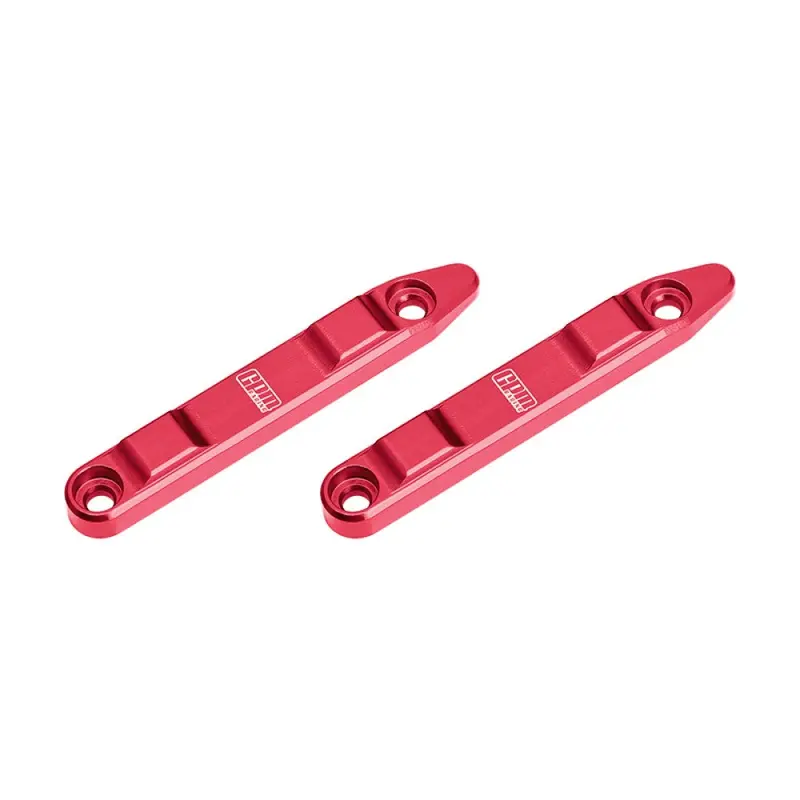 Aluminum 7075 Alloy Roof Skid Rail For Arrma 1/16 Mojave Grom Desert Truck Upgrades - Red 1