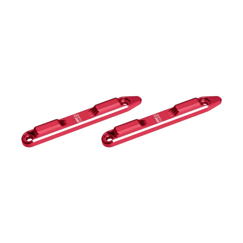 Aluminum 7075 Alloy Roof Skid Rail For Arrma 1:7 Mojave 6S Exb / Mojave 6S Blx Desert Truck Upgrades - Red 1