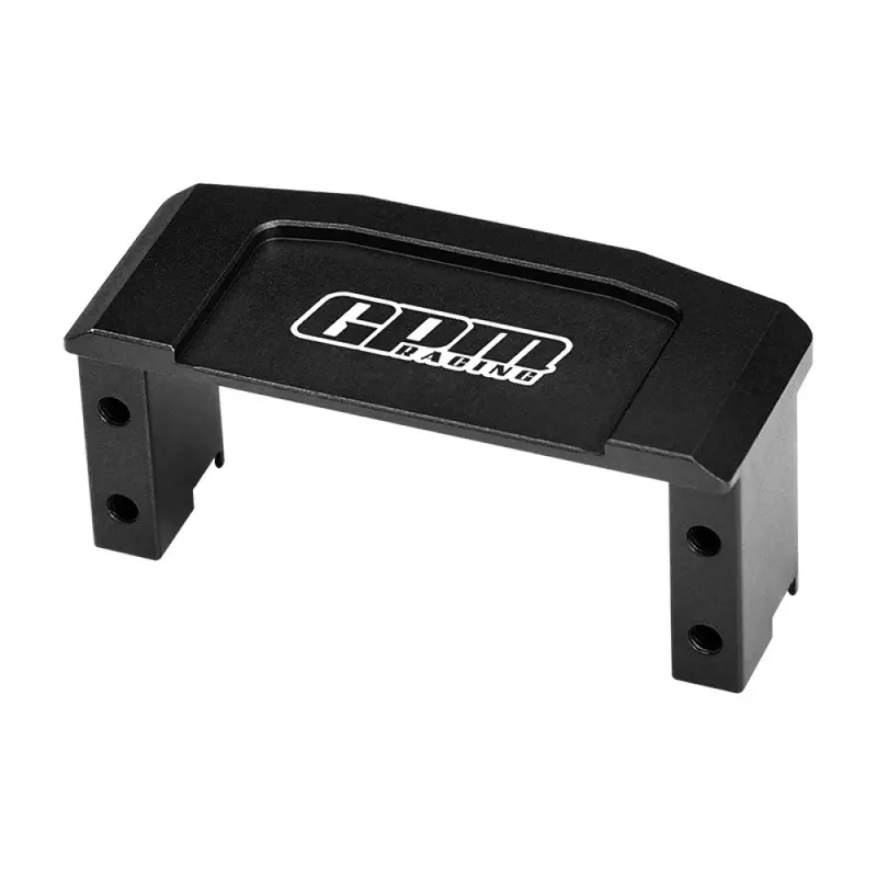 Aluminum 7075 Alloy Servo Mount For Traxxas 1:10 4Wd Ford Gt 4-Tec 2.0 /  4-Tec 3.0 / Toyota Gr Supra Gt4 Upgrade Parts - Black 1