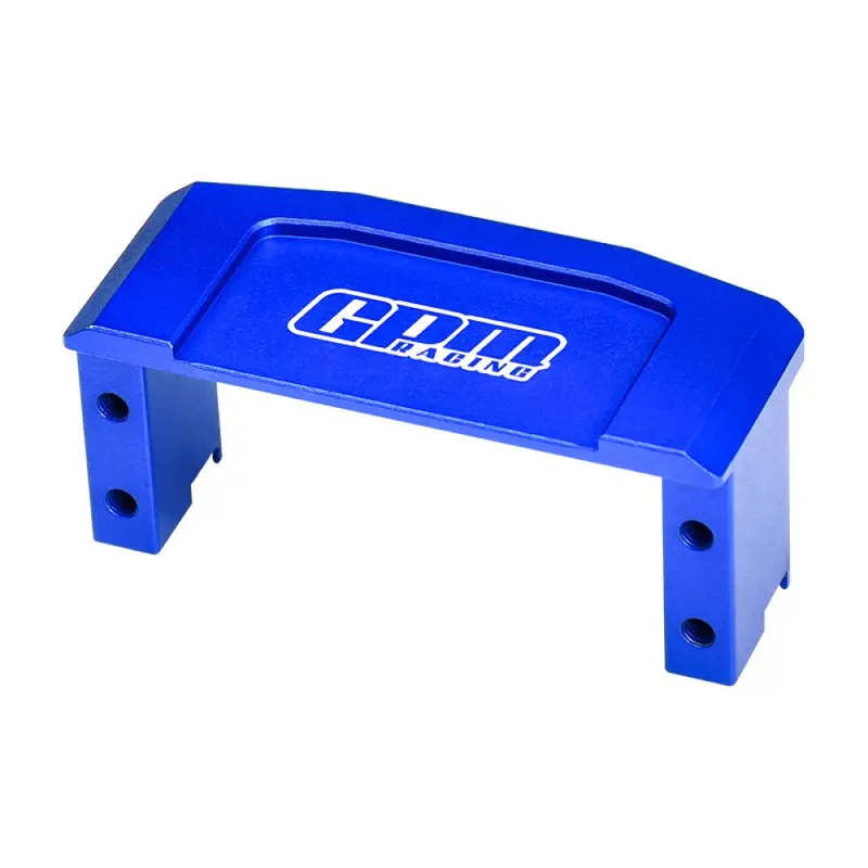 Aluminum 7075 Alloy Servo Mount For Traxxas 1:10 4Wd Ford Gt 4-Tec 2.0 /  4-Tec 3.0 / Toyota Gr Supra Gt4 Upgrade Parts - Blue 1