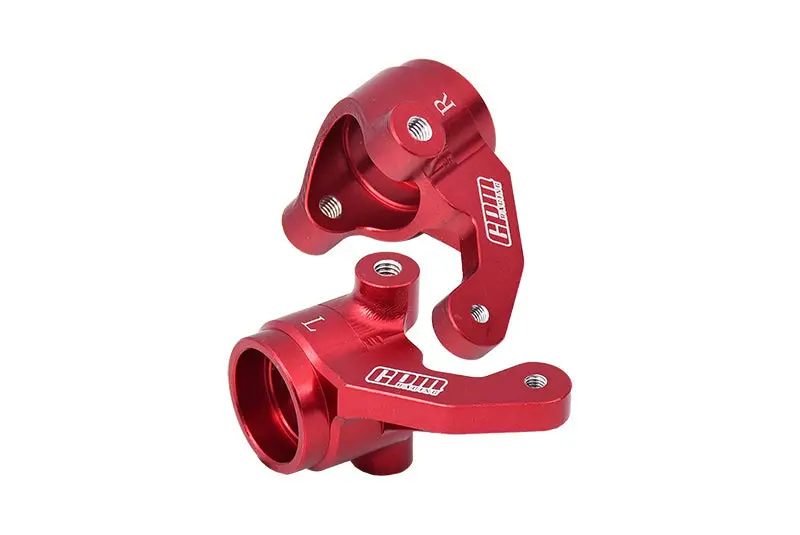 Aluminum 7075 Alloy Spindle Set For Losi 1:6 8Ight-X Super Lasernut Buggy-Los04019 / 1:8 8Ight-Xe 4Wd Buggy-Los04018 / 1:8 8Ight-Xte 4Wd Truggy-Los04020 Upgrades - Red 1