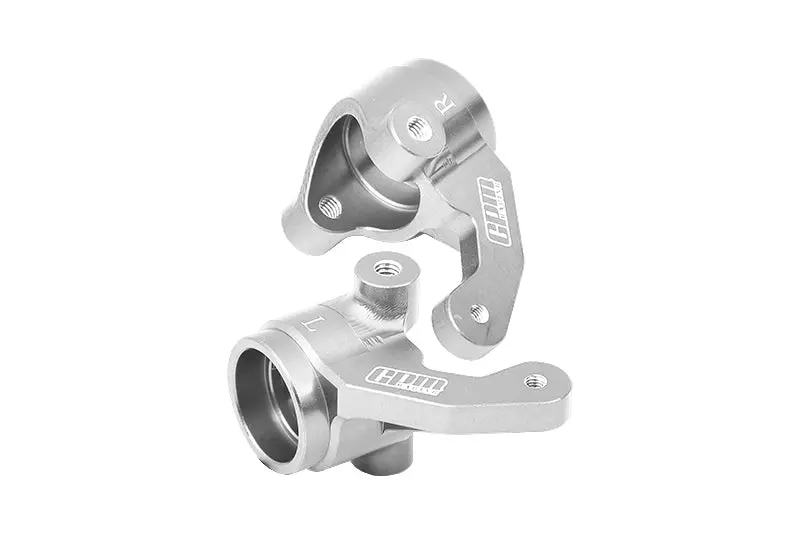 Aluminum 7075 Alloy Spindle Set For Losi 1:6 8Ight-X Super Lasernut Buggy-Los04019 / 1:8 8Ight-Xe 4Wd Buggy-Los04018 / 1:8 8Ight-Xte 4Wd Truggy-Los04020 Upgrades - Silver 1