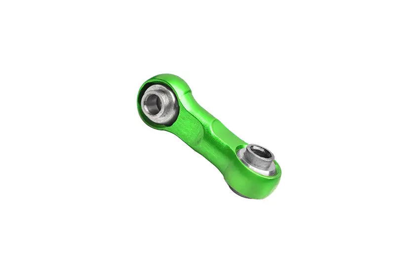 Aluminum 7075 Alloy Steering Drag Link For Arrma 1/18 Granite Grom Mega 380 Brushed 4X4 Monster Truck Ara2102 Upgrade Parts - Green 1
