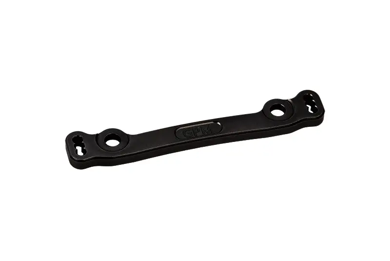 Aluminum 7075 Alloy Steering Plate For Losi 1/8 8Ight-Xe 4X4 Sensored Brushless Racing Buggy Rtr-Los04018 Upgrade Parts - Black 1