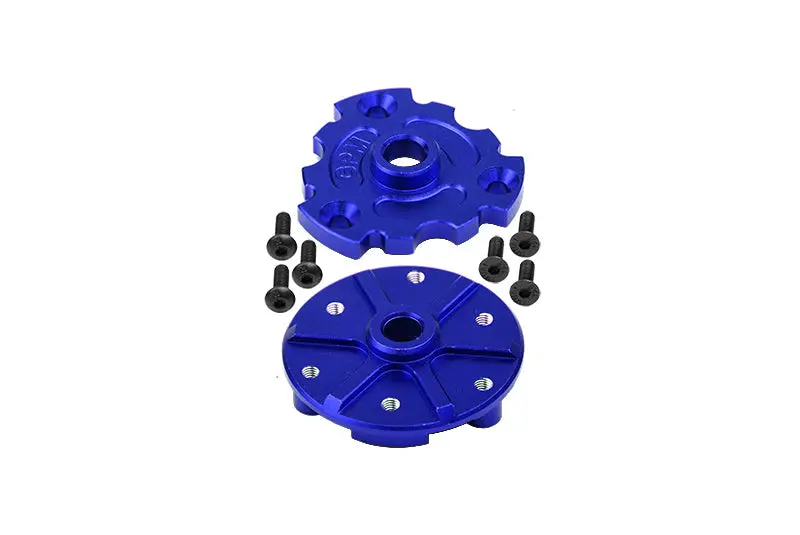 Aluminum 7075 Alloy Transmission Cush Drive Housing For Traxxas 1:10 E-Revo Vxl Brushless / 4Wd Maxx / Widemaxx / 1:8 Maxx Slash 6S / 1:5 X Maxx 8S / Xrt 8S / X Maxx Ultimate / Xrt Ultimate - Blue 1