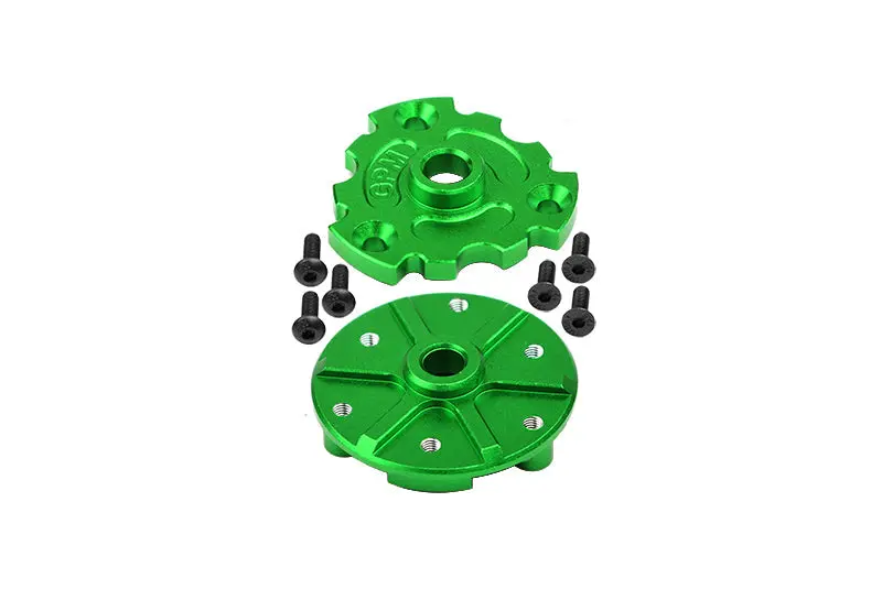 Aluminum 7075 Alloy Transmission Cush Drive Housing For Traxxas 1:10 E-Revo Vxl Brushless / 4Wd Maxx / Widemaxx / 1:8 Maxx Slash 6S / 1:5 X Maxx 8S / Xrt 8S / X Maxx Ultimate / Xrt Ultimate - Green 1