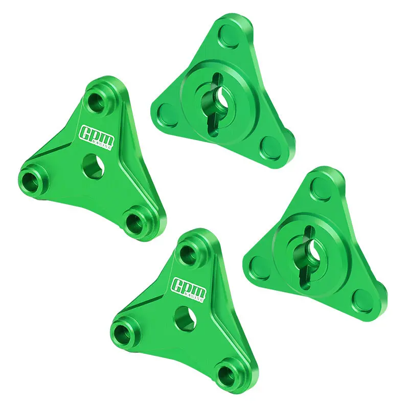 Aluminum 7075 Alloy Wheel Hexes For Tamiya 58737 Hotshot Ii 2024 Off-Road 4Wd Rc Car Upgrade Parts - Green 1