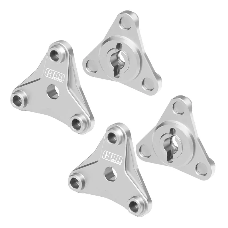 Aluminum 7075 Alloy Wheel Hexes For Tamiya 58737 Hotshot Ii 2024 Off-Road 4Wd Rc Car Upgrade Parts - Silver 1