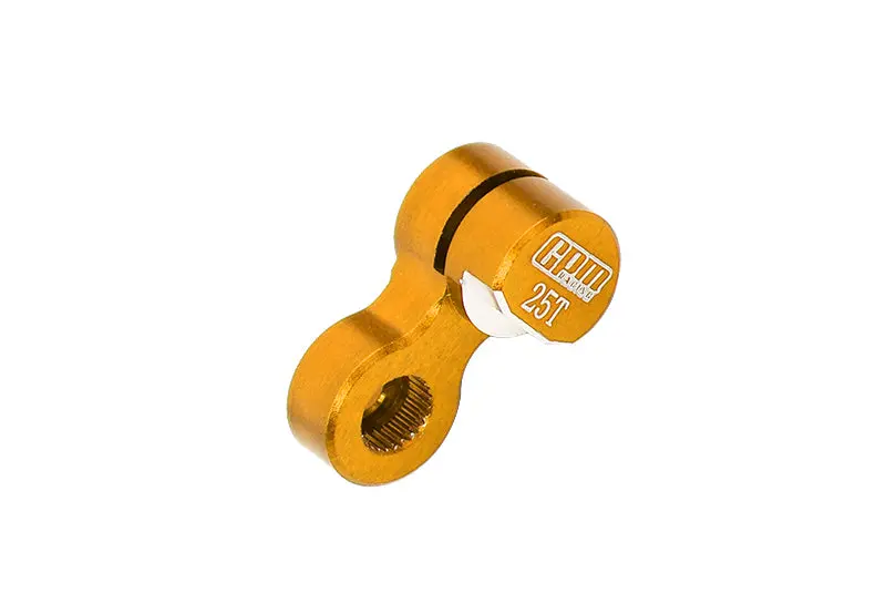 Aluminum 7075 Brake Caliper Servo Arm 25T For Losi 1:4 Promoto-Mx Motorcycle Dirt Bike Rtr Fxr Los06000 Los06002 Upgrades - Gold 1
