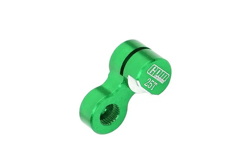 Aluminum 7075 Brake Caliper Servo Arm 25T For Losi 1:4 Promoto-Mx Motorcycle Dirt Bike Rtr Fxr Los06000 Los06002 Upgrades - Green 1