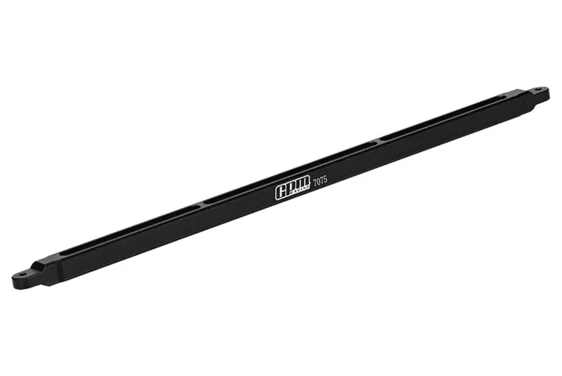 Aluminum 7075 Center Brace Bar For Arrma 1/8 Mojave 4X4 4S Blx Desert Truck Rtr-Ara4404 Upgrade Parts - Black 1