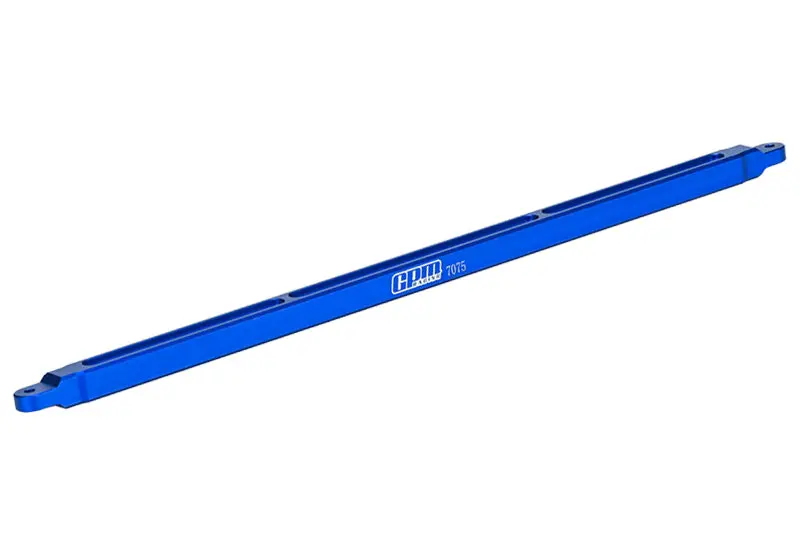 Aluminum 7075 Center Brace Bar For Arrma 1/8 Mojave 4X4 4S Blx Desert Truck Rtr-Ara4404 Upgrade Parts - Blue 1