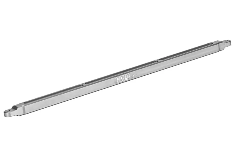 Aluminum 7075 Center Brace Bar For Arrma 1/8 Mojave 4X4 4S Blx Desert Truck Rtr-Ara4404 Upgrade Parts - Silver 1