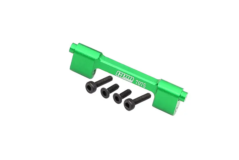 Aluminum 7075 Center Top Crossbar For Losi 1/18 Mini Lmt 4X4 Brushed Monster Truck Rtr-Los01026 Upgrade Parts - Green 1