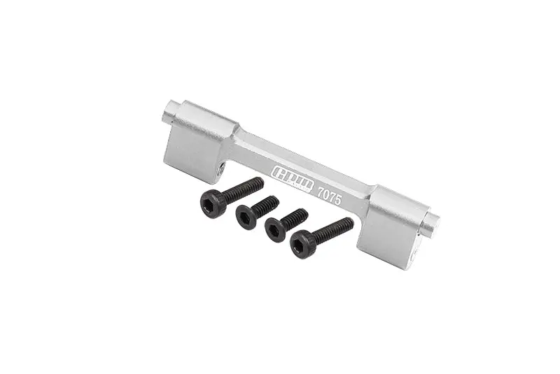 Aluminum 7075 Center Top Crossbar For Losi 1/18 Mini Lmt 4X4 Brushed Monster Truck Rtr-Los01026 Upgrade Parts - Silver 1