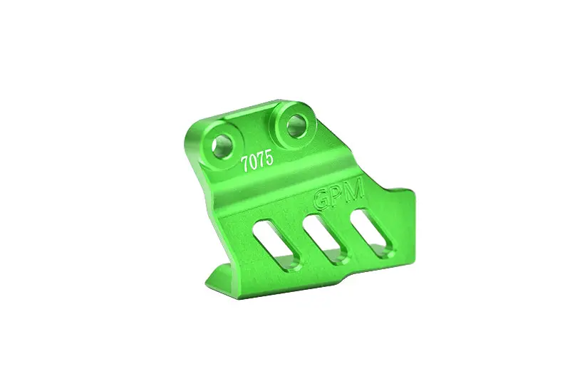 Aluminum 7075 Chain Guard Protector For Losi 1:4 Promoto Mx Motorcycle Dirt Bike Rtr Fxr Los06000 Los06002 Upgrades - Green 1