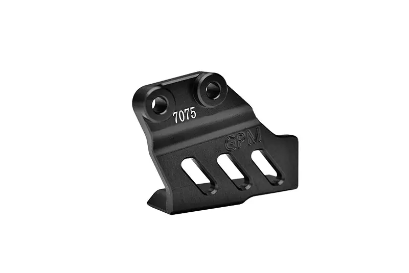 Aluminum 7075 Chain Guard Protector For Losi 1:4 Promoto-Mx Motorcycle Dirt Bike Rtr Los06000 Los06002 Upgrades - Black 1