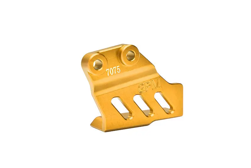 Aluminum 7075 Chain Guard Protector For Losi 1:4 Promoto-Mx Motorcycle Dirt Bike Rtr Los06000 Los06002 Upgrades - Gold 1