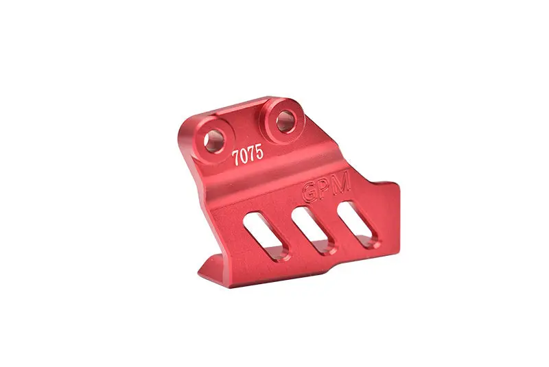 Aluminum 7075 Chain Guard Protector For Losi 1:4 Promoto-Mx Motorcycle Dirt Bike Rtr Los06000 Los06002 Upgrades - Red 1