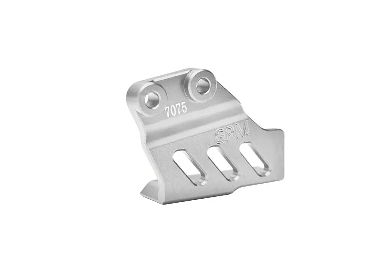 Aluminum 7075 Chain Guard Protector For Losi 1:4 Promoto-Mx Motorcycle Dirt Bike Rtr Los06000 Los06002 Upgrades - Silver 1