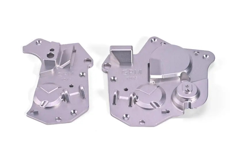 Aluminum 7075 Chassis Side Cover Set For Losi 1:4 Promoto Mx Motorcycle Dirt Bike Rtr Fxr Los06000 Los06002 Upgrades - Silver 1