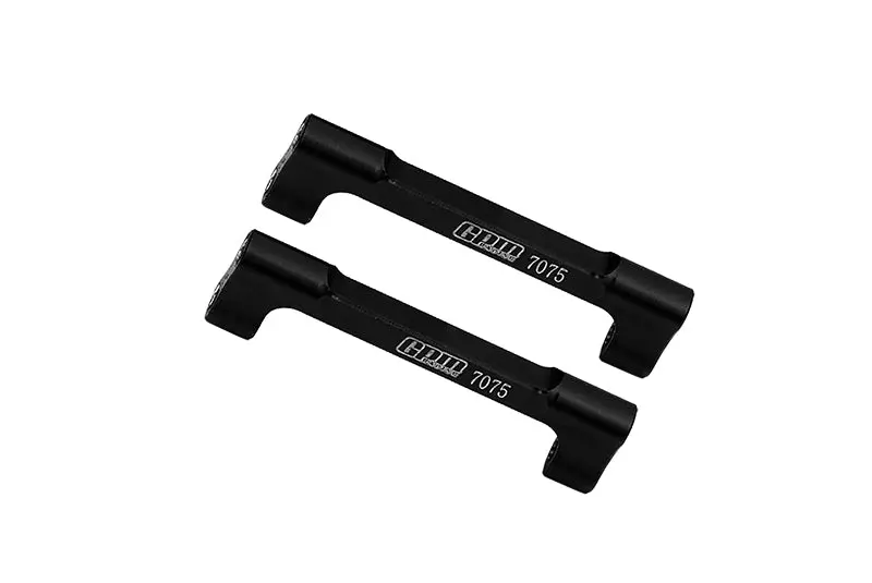 Aluminum 7075 Crossbar / Shock Mount For Losi 1/18 Mini Lmt 4X4 Brushed Monster Truck Rtr-Los01026 Upgrade Parts - Black 1