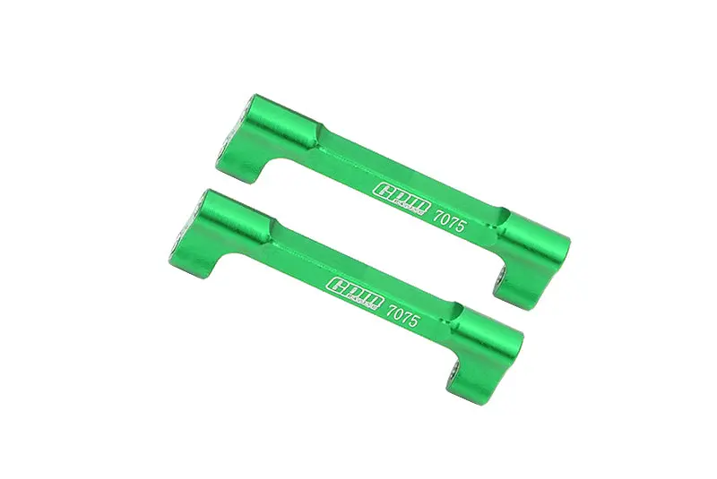 Aluminum 7075 Crossbar / Shock Mount For Losi 1/18 Mini Lmt 4X4 Brushed Monster Truck Rtr-Los01026 Upgrade Parts - Green 1
