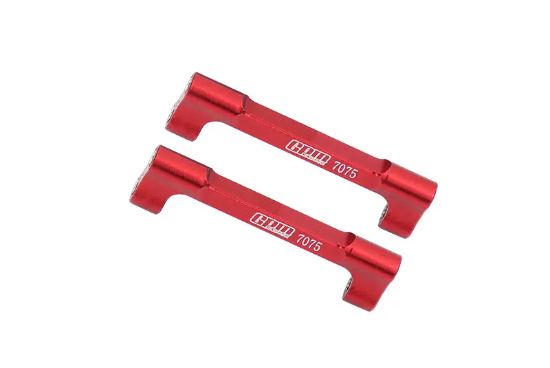 Aluminum 7075 Crossbar / Shock Mount For Losi 1/18 Mini Lmt 4X4 Brushed Monster Truck Rtr-Los01026 Upgrade Parts - Red 1