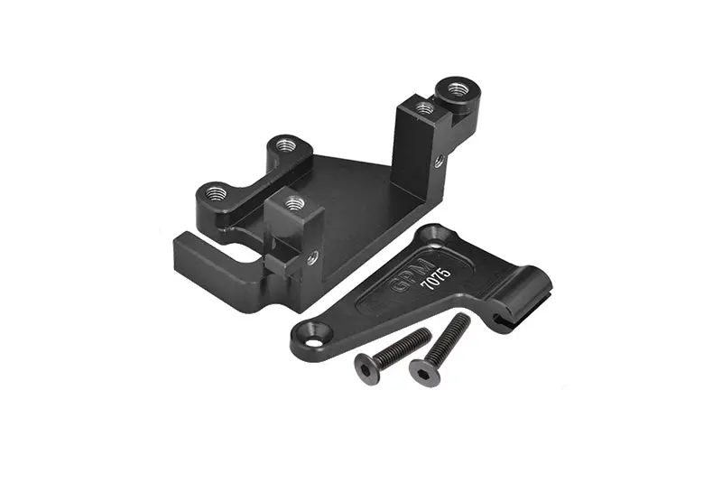 Aluminum 7075 Electronic Mount Set For Losi 1:4 Promoto Mx Motorcycle Dirt Bike Rtr Fxr Los06000 Los06002 Upgrades - Black 1