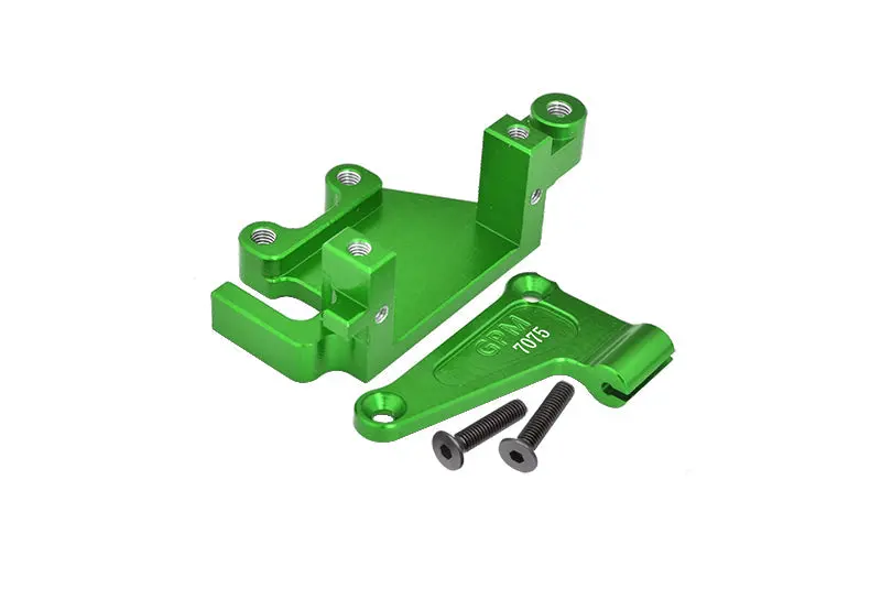 Aluminum 7075 Electronic Mount Set For Losi 1:4 Promoto Mx Motorcycle Dirt Bike Rtr Fxr Los06000 Los06002 Upgrades - Green 1