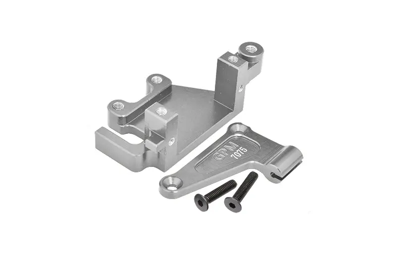 Aluminum 7075 Electronic Mount Set For Losi 1:4 Promoto Mx Motorcycle Dirt Bike Rtr Fxr Los06000 Los06002 Upgrades - Silver 1