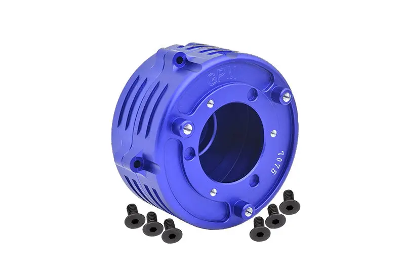 Aluminum 7075 Flywheel Housing For Losi 1:4 Promoto Mx Motorcycle Dirt Bike Rtr Fxr Los06000 Los06002 Upgrades - Blue 1