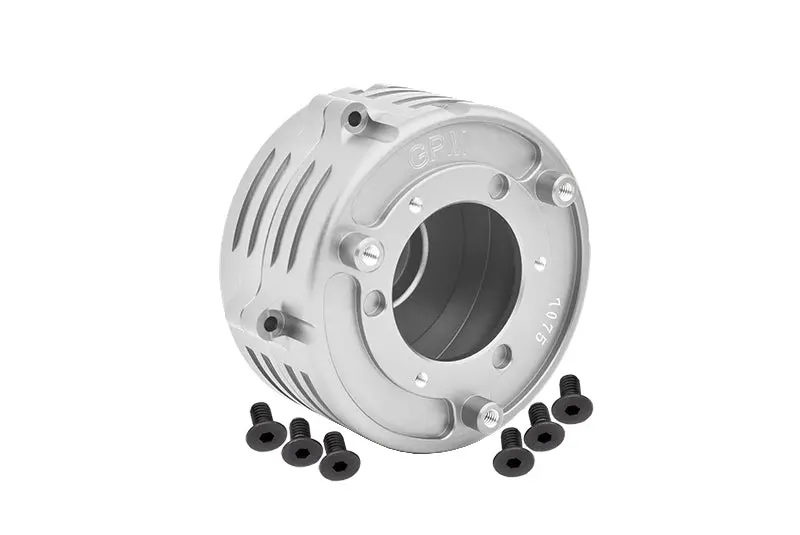 Aluminum 7075 Flywheel Housing For Losi 1:4 Promoto Mx Motorcycle Dirt Bike Rtr Fxr Los06000 Los06002 Upgrades - Silver 1