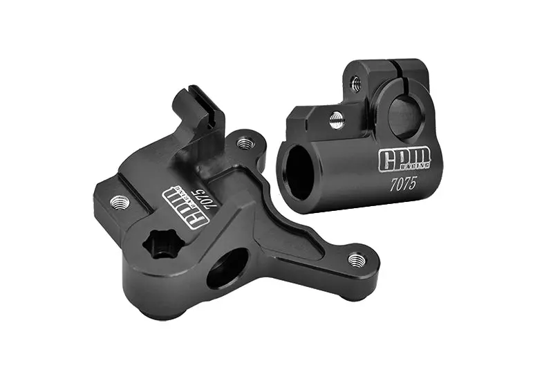 Aluminum 7075 Fork Lug Set For Losi 1:4 Promoto-Mx Motorcycle Dirt Bike Rtr Fxr Los06000 Los06002 Upgrade Parts - Black 1