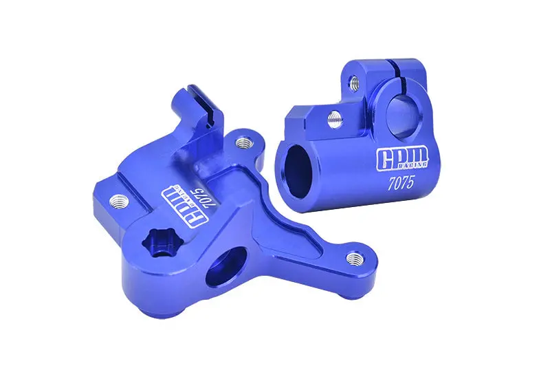 Aluminum 7075 Fork Lug Set For Losi 1:4 Promoto-Mx Motorcycle Dirt Bike Rtr Fxr Los06000 Los06002 Upgrade Parts - Blue 1