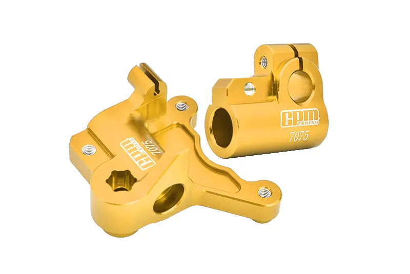 Aluminum 7075 Fork Lug Set For Losi 1:4 Promoto-Mx Motorcycle Dirt Bike Rtr Fxr Los06000 Los06002 Upgrade Parts - Gold 1