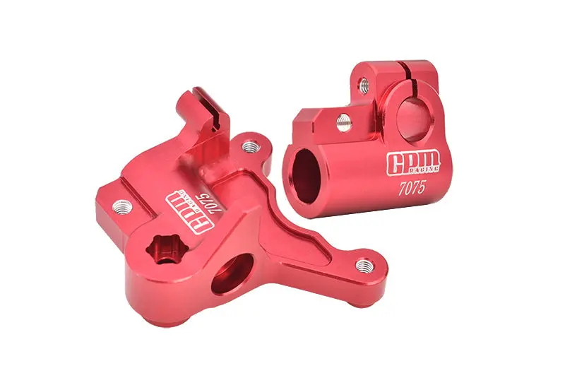 Aluminum 7075 Fork Lug Set For Losi 1:4 Promoto-Mx Motorcycle Dirt Bike Rtr Fxr Los06000 Los06002 Upgrade Parts - Red 1