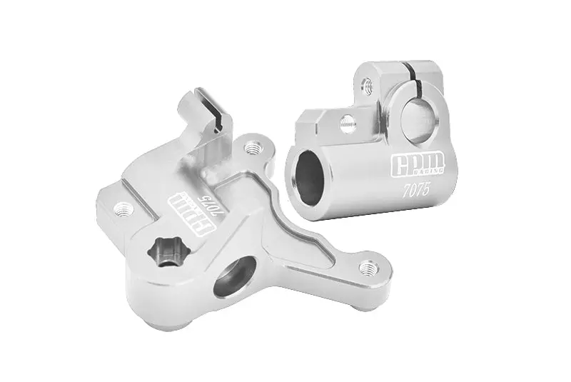 Aluminum 7075 Fork Lug Set For Losi 1:4 Promoto-Mx Motorcycle Dirt Bike Rtr Fxr Los06000 Los06002 Upgrade Parts - Silver 1